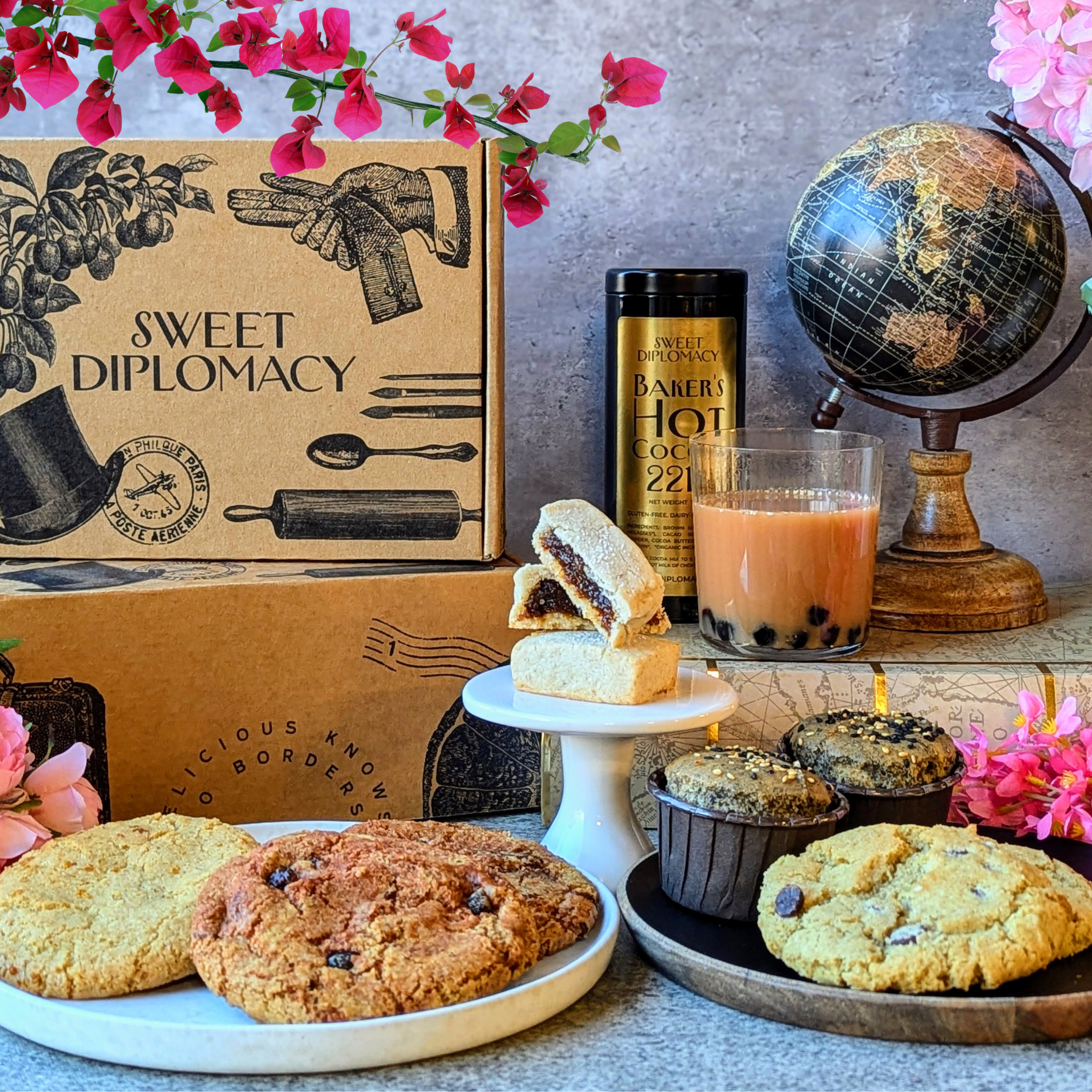 The Diplomatic Box - Gluten-Free Vegan Snacks Monthly Subscription