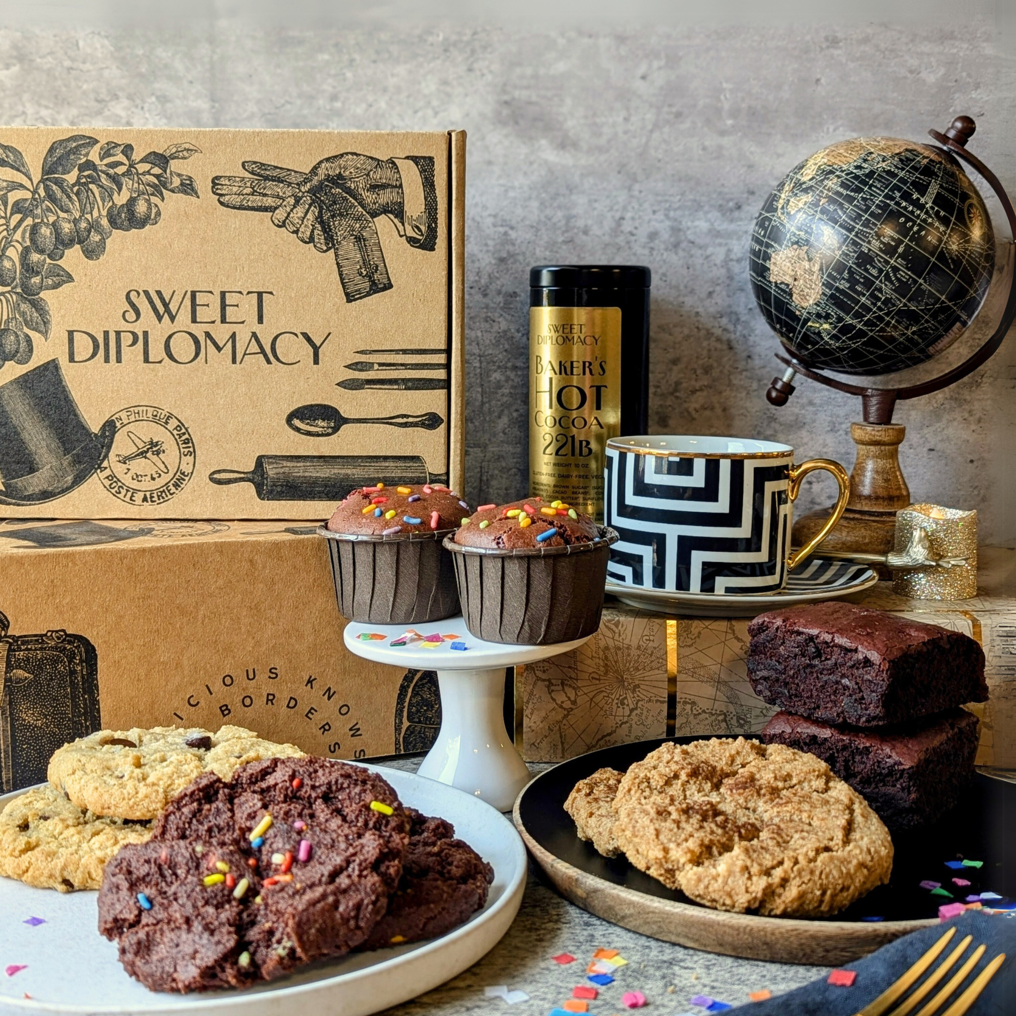 The Diplomatic Box - Celebration Box (Gluten-Free, Dairy-Free, Nut