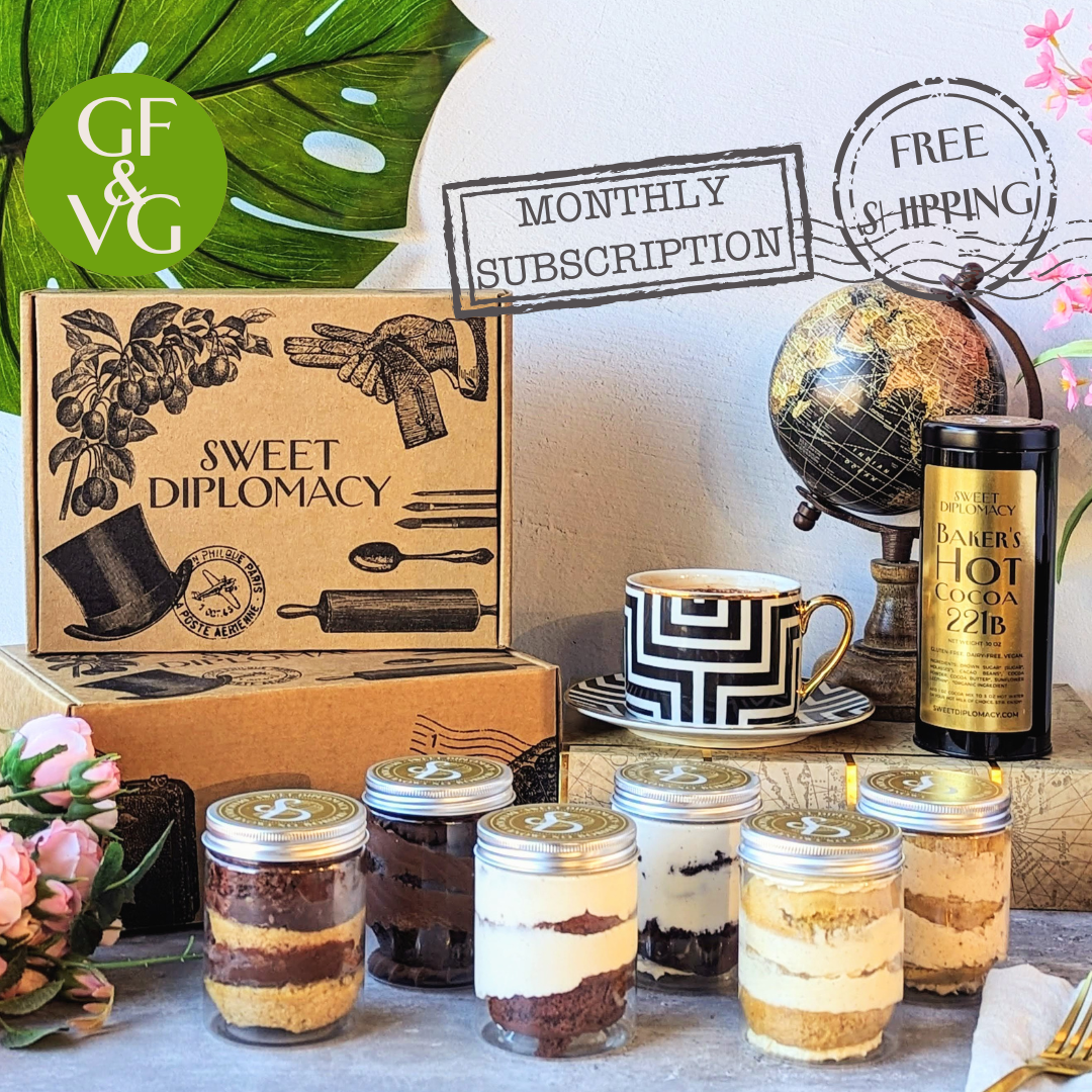 Monthly Subscription - Cake-in-a-Jar Box (Gluten-Free & Vegan