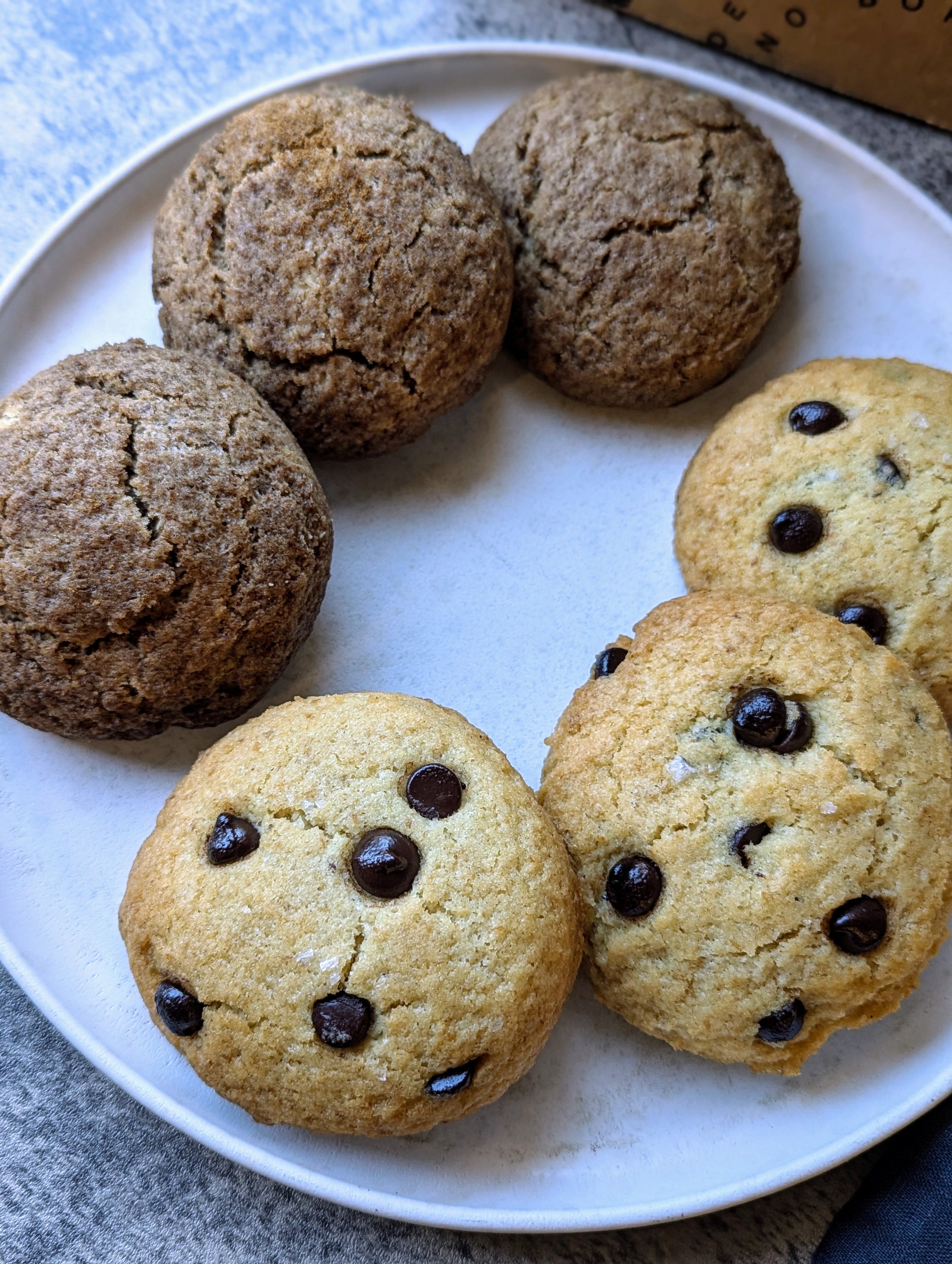 Cookie Dough Gf Vegan Christmas Cookies Gluten Free Chocolate Chip